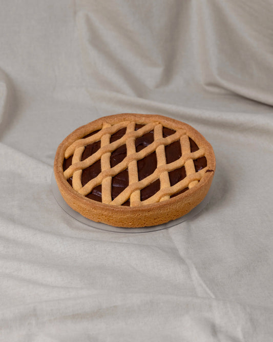 Crostata con gianduia