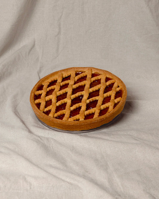 Crostata con marmellata di albicocche