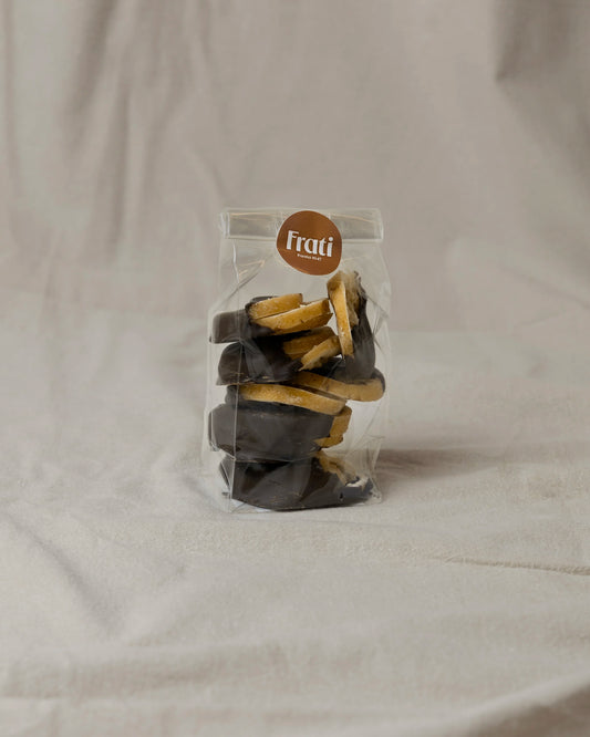 Scorzette di limone candito con cioccolato